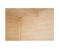 Wolff Gartenhaus, Pulti Softline 2424 grau Gartenhäuser Garten Balkon