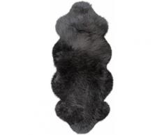 Heitmann Felle Fellteppich Lammfell KK 1,5, fellförmig, 70 mm Höhe, echtes Austral. Lammfell, Wohnzimmer grau Schlafzimmerteppiche Teppiche nach Räumen