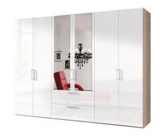 Express Solutions Kleiderschrank weiß Drehtürenschränke Kleiderschränke