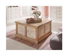 Home affaire Couchtisch Gandor, Breite 90 cm beige Couchtische eckig Tische