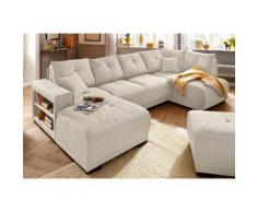 Home affaire Wohnlandschaft Viborg, beige, creme