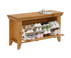 Home affaire Schuhbank Skandinavia, beige, natur