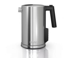 Graef Wasserkocher, WK 900 mit Temperatureinstellung, Edelstahl mattiert, 1,2 Liter, 2015 Watt silberfarben Wasserkocher Haushaltsgeräte