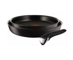 Tefal Pfannen-Set Ingenio Expertise (Set 2-tlg), schwarz, schwarz