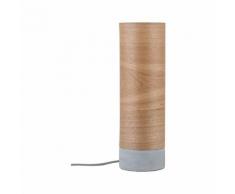 Paulmann LED Tischleuchte Neordic Skadi Holz/Beton, E14, 1 St. braun Tischleuchten SOFORT LIEFERBARE Lampen Leuchten