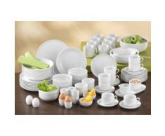 CreaTable Kombiservice "Atelier" (80-teilig), weiß, Neutral, weiß