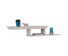 Home affaire Wandregal Eva, aus massiver Kiefer, Breite 129,5 cm weiß Hängeregale Wandregale Wandboards Regale