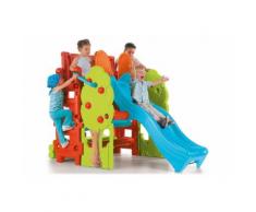 Feber Spielhaus Baumstamm Haus, bunt, Unisex, bunt