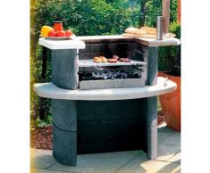 Buschbeck Holzkohlegrill Grillbar Rica, BxTxH: 110x65x93 cm grau Grills Gartenparty Aktionen Themen