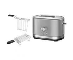 KitchenAid Toaster 5KMT2116ECU, für 2 Scheiben, 1200 Watt silberfarben 2-Scheiben-Toaster Haushaltsgeräte