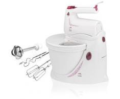 eta Handmixer Cuore, ETA208990000, mit Halterung und Schüssel, 350 W rosa Mixer Zerkleinerer Haushaltsgeräte