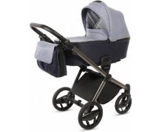knorr-baby Kombi-Kinderwagen Set, »Life+, jeansblau-marine«, Unisex, blau-marine