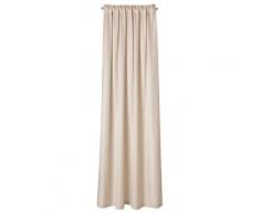 Neutex for you Vorhang Messina, HxB: 245x146, Schal mit verdeckten Schlaufen beige Wohnzimmergardinen Gardinen nach Räumen Vorhänge