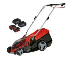 Einhell Akkurasenmäher GE-CM 36/36 Li SET, (Set), mit 2 Akkus und Ladegerät rot Rasenmäher Gartengeräte Garten Balkon