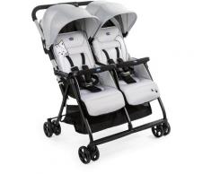 Chicco Zwillingsbuggy OHlalà Twin, Silver Cat silberfarben Kinder Zwillingsbuggys Buggys Kinderwagen Buggies
