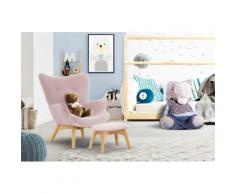 Lüttenhütt Sessel Duca Mini, in kleiner Ausführung für Kinder rosa Ohrensessel und Hocker Sofas Couches