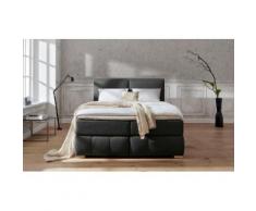 Guido Maria Kretschmer Home&Living Boxspringbett Wehma grau Doppelbetten Betten Komplettbetten
