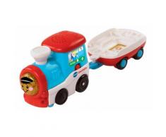 Vtech Spielzeug-Eisenbahn "Tut Tut Baby Züge rot/blau", bunt, bunt