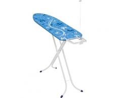 Leifheit Bügelbrett AirBoard Compact M, Bügelfläche 120 cmx38 cm, 120x38 cm blau Bügeleisen Bügelstationen SOFORT LIEFERBARE Haushaltsgeräte
