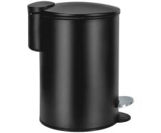 Kleine Wolke Kosmetikeimer Silence, 3 Liter schwarz Badaufbewahrung Badaccessoires Badmöbel