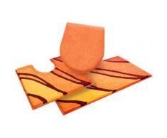 GRUND exklusiv Badematte Belize, Höhe 20 mm, schnell trocknend, weiche Haptik orange Grund Badtextilien