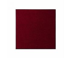 SALONLOEWE Fußmatte, waschbar, rot, Neutral, weinrot
