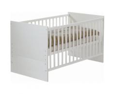 Roba Babybett Kombi-Kinderbett Maren, weiß, Dekor weiß