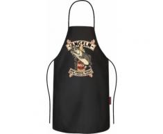 Rahmenlos Grillschürze mit lustigem Angler-Spruch, bunt, mehrfarbig