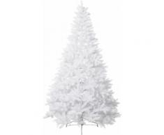 Künstlicher Weihnachtsbaum, weiß, weiß