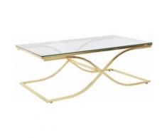 Home affaire Couchtisch, Maße (B/T/H): (120/70/42) goldfarben Couchtisch Couchtische Tische Möbel sofort lieferbar