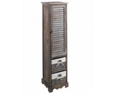 heine home Hochschrank inklusive Körbe, braun, braun