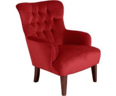 Max Winzer Chesterfield-Sessel Bradley rot Sessel Hocker SOFORT LIEFERBARE Möbel