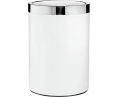 Joop Kosmetikeimer CHROMELINE weiß Badaccessoires Wohnaccessoires Mülleimer
