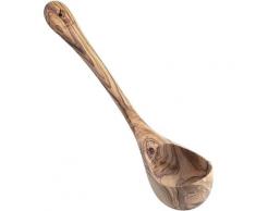 BERARD FRANCE 1892 Schöpflöffel, (1 tlg.), Olivenholz aus nachhaltiger Forstwirtschaft, 35 cm, jedes Stück ein Unikat braun Löffel Schöpfer Kochen Backen Haushaltswaren Schöpflöffel