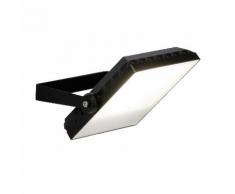 Brilliant Leuchten Dryden LED Außenwandstrahler 13cm schwarz Wandstrahler Strahler Spots Lampen Außenleuchten
