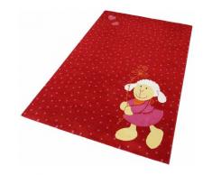 Sigikid Kinderteppich Schnuggi, rechteckig, 13 mm Höhe rot Kinder Kinderteppiche mit Motiv Teppiche