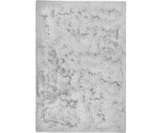 Dekowe Fellteppich Roger, rechteckig, 20 mm Höhe, Kunstfell, Kaninchenfell-Haptik, ein echter Kuschelteppich, Wohnzimmer silberfarben Schlafzimmerteppiche Teppiche nach Räumen