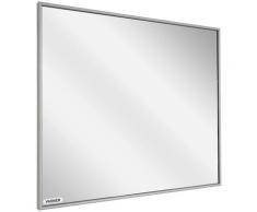 VASNER Infrarotheizung "Zipris S 700" Heizkörper 700 W, Spiegelheizung mit Aluminium-Rahmen silberfarben