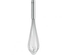 RÖSLE Schneebesen Classic, Schlagbesen in Profiqualität, Temperaturbeständigkeit bis 260 °C, Edelstahl 18/10, spülmaschinengeeignet silberfarben Kochen Backen Haushaltswaren