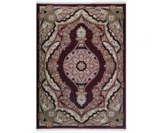 RESITAL The Voice of Carpet Teppich Hürrem 1030, rechteckig, 9 mm Höhe, Kurzflor, gewebt, Orient-Optik, mit Fransen, Wohnzimmer rot Wohnzimmerteppiche Teppiche nach Räumen