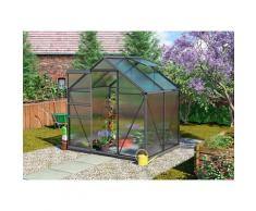 Vitavia Gewächshaus Calypso 3000 grau Garten Balkon