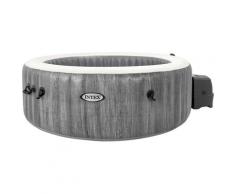 Intex Whirlpool PureSpa™ Bubble Massage Greywood Deluxe, 7-tlg., ØxH: 196x71 cm grau Whirlpools Pools Planschbecken Garten Balkon