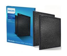 Philips Aktivkohlefilter FY5182/30 Zubehör für Luftreiniger der Serien 5000 und 5000i, schwarz, schwarz