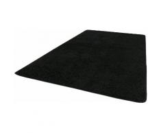 Andiamo Teppich Shaggy uni, rechteckig, 15 mm Höhe, Wohnzimmer schwarz Schlafzimmerteppiche Teppiche nach Räumen