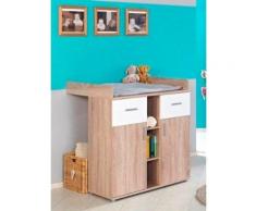 BMG Wickelkommode Maxim, bis 25 kg, umbaufähig zur Kommode, 90 cm beige Baby Wickelkommoden wickeln