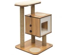 VESPER Kratzbaum Kratzbäume BxTxH: 56x56x84,5 cm braun Kratz- Kletterbäume