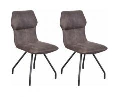 Stuhl TITAN 1, grau, vintage grau