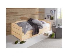 Home affaire Daybett Reete, mit 2. Schlafgelegenheit und Rollrost braun Doppelbetten Betten