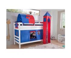 Relita Etagenbett, Set 4-tlg. rot Kinder Kinderbetten Kindermöbel Etagenbett