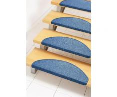 Stufenmatte Rambo Andiamo stufenförmig Höhe 4 mm maschinell getuftet, blau, blau